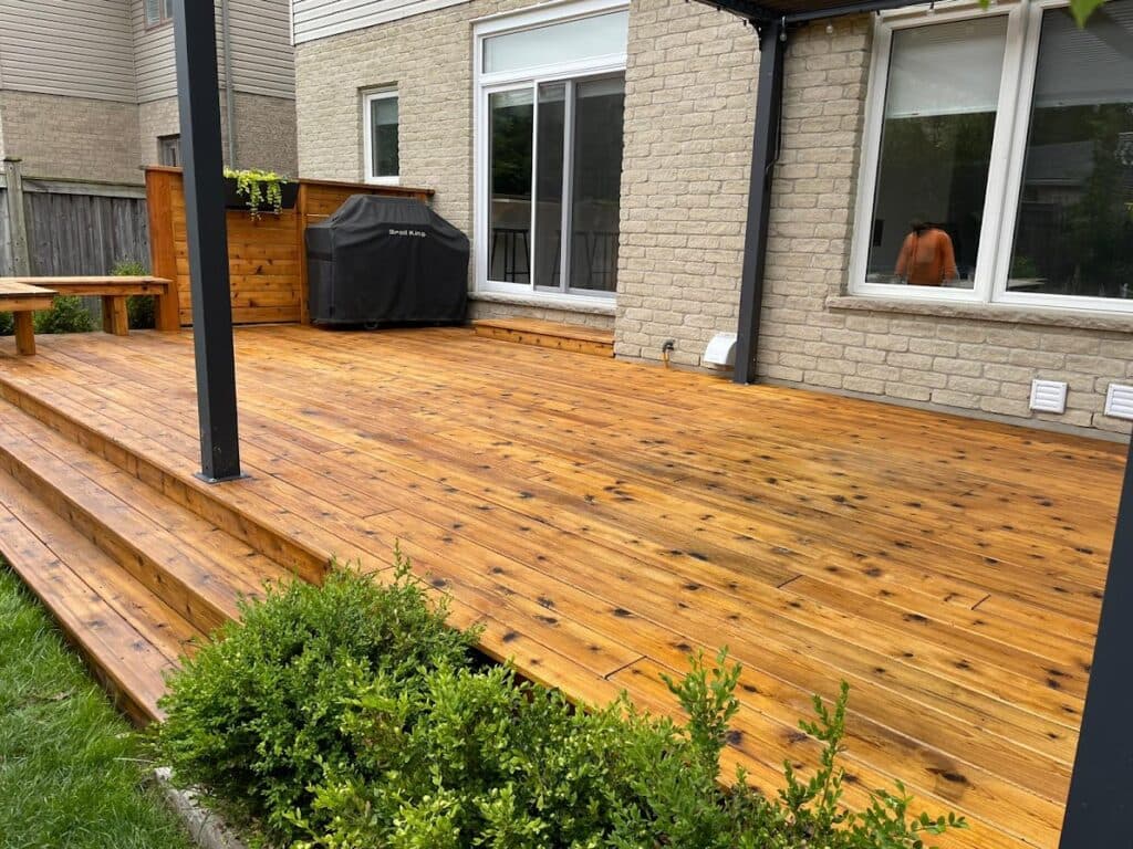 Deck Staining by DeckStain.ca in Ontario