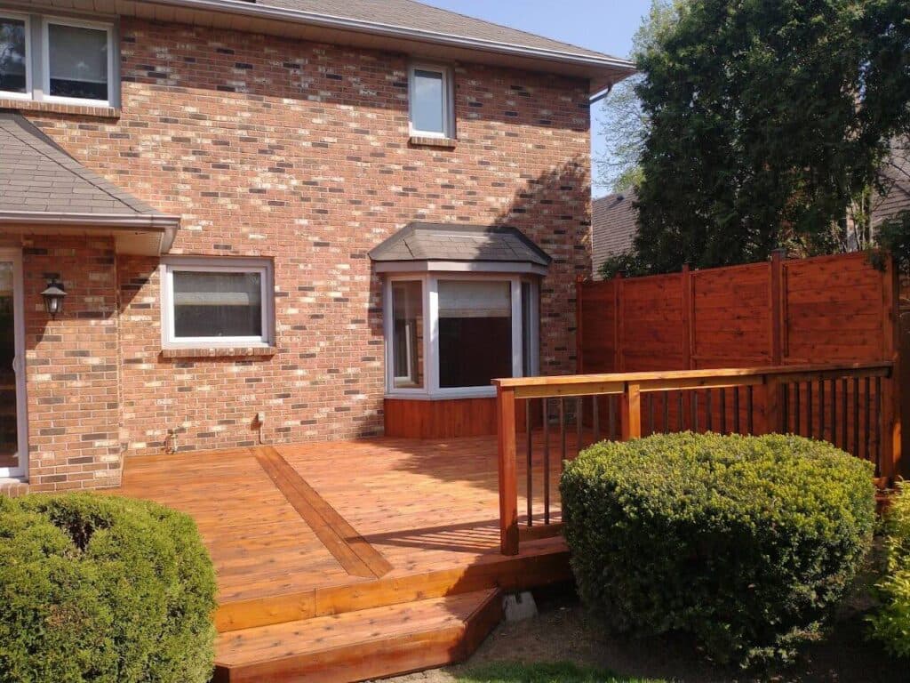Deck Refinishing by DeckStain.ca in Ontario
