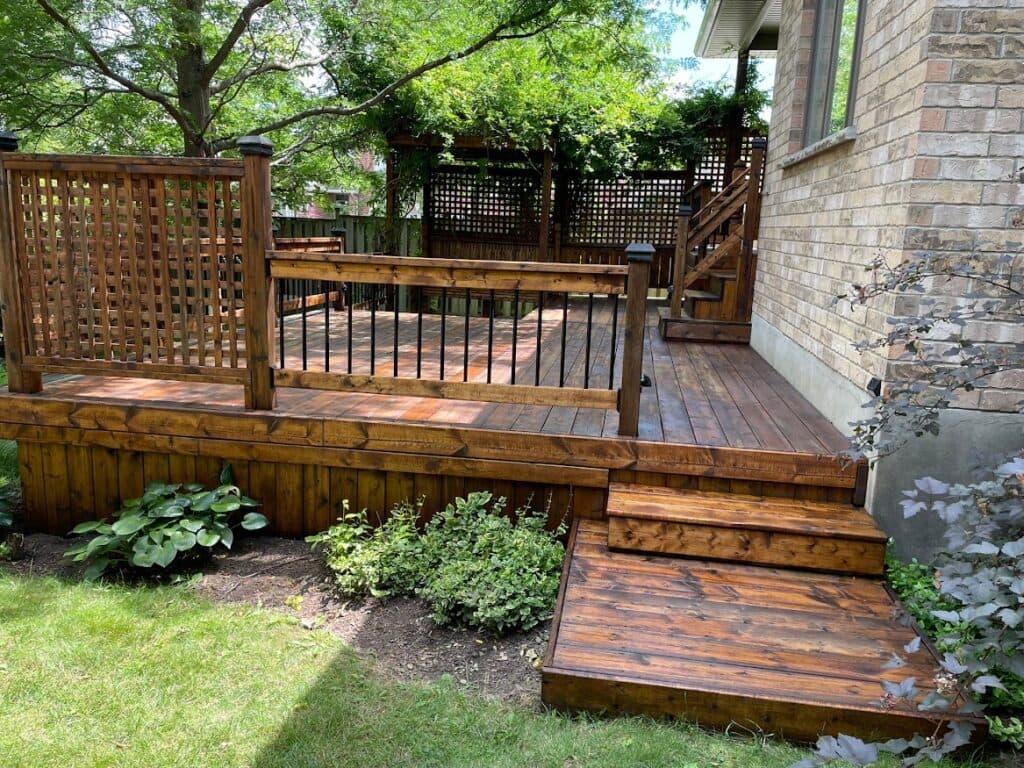 Deck Restoration by DeckStain.ca in Ontario